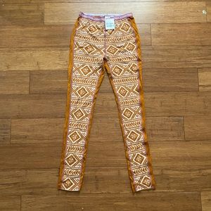 NWT Women’s Kari Traa Floke Wool Blend Base Layer Pants, Size Small